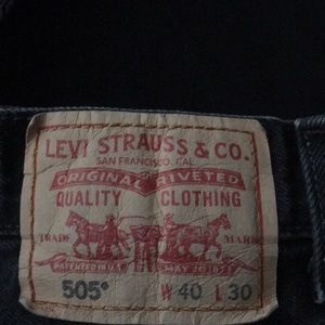 Levi’s 505 jeans
